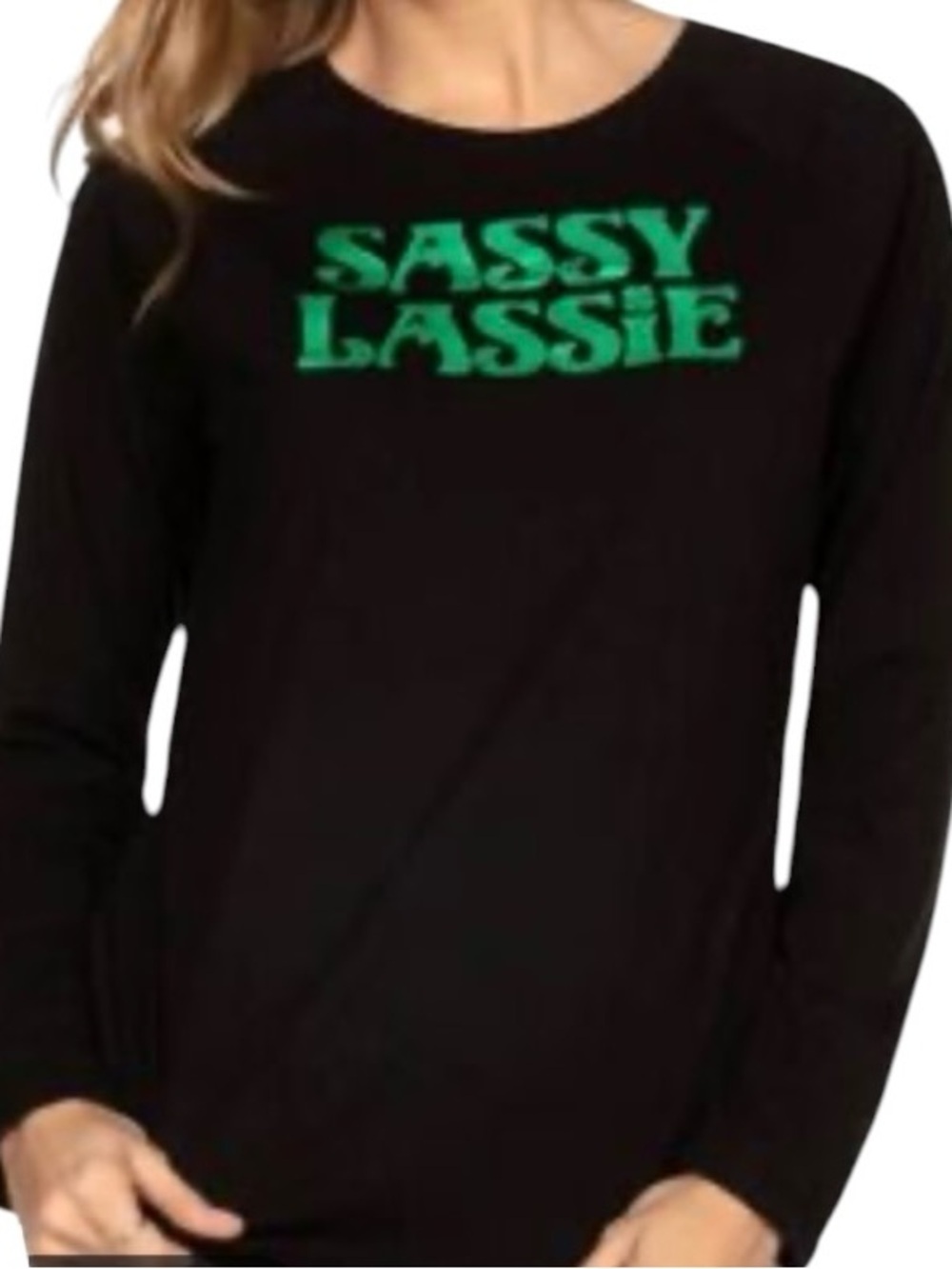 NWT Tipsy Elves Sassy Lassie Tee Celtic Scottish Irish White Elephant Gift Fun